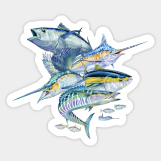 Saltwater Fish Sticker